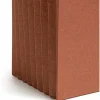 Smead® TUFF® Pocket File Pockets, End-Tab, Letter Size, 7" Expansion, 30% Recycled, Red, Box Of 5