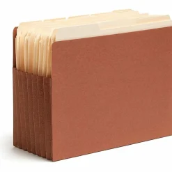 Smead® TUFF® Pocket File Pockets, End-Tab, Letter Size, 7