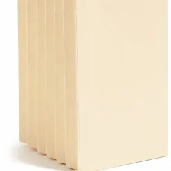 Smead® Tyvek®-Lined Gusset End-Tab File Pockets, Legal Size, 5 1/4" Expansion, Manila, Box Of 10