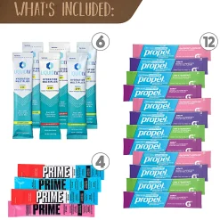 Snack Box Pros Drink Mixes Snack Box, Box Of 50 Drinks