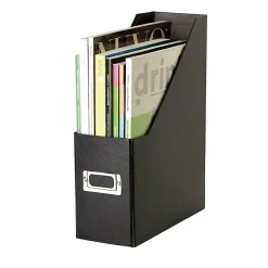 Snap-N-Store® Magazine Holder, Letter Size, Black