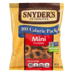 Snyder's Mini Pretzels 100 Calorie Bags 36 Count