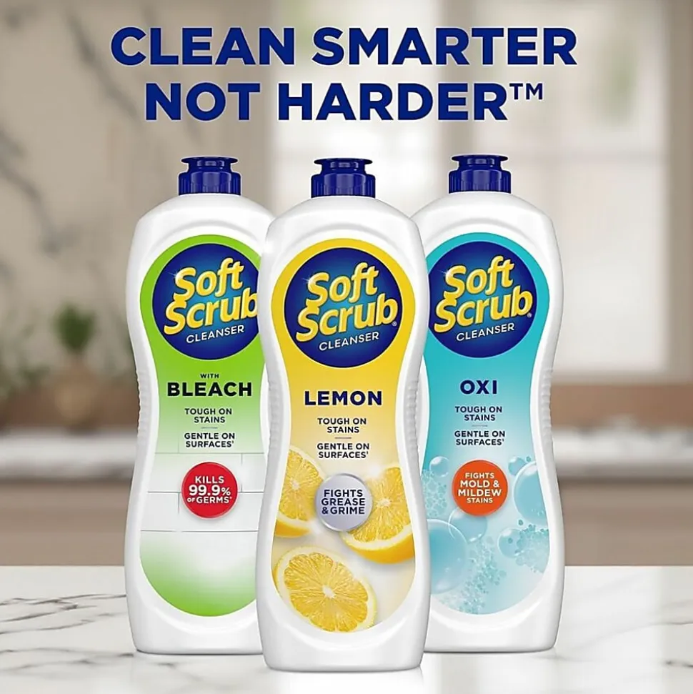 Soft Scrub® Lemon Cleanser, 36 Oz Bottle
