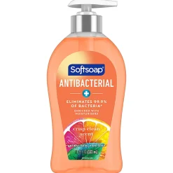 Softsoap® Antibacterial Liquid Hand Soap, Crisp Clean Scent, 11.25oz pump