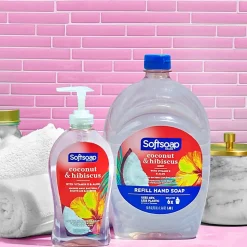 Softsoap® Liquid Hand Soap, Coconut And Hibiscus Scent, 11.3 Oz