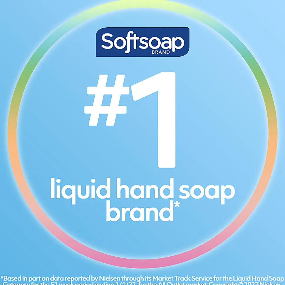 Softsoap® Moisturizing Hand Soap, Refreshing Clean, 1 Gallon, Clear