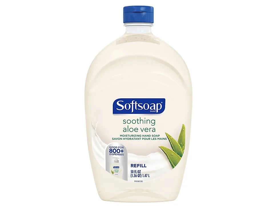 Softsoap® Moisturizing Hand Soap Refill with Aloe, Fresh Scent, 50 oz, 6/Carton