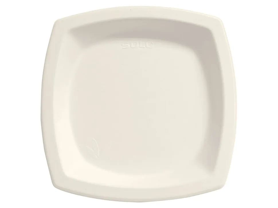 Solo Cup Bare™ Sugar Cane Dinner Plates, 6 3/4", Pack Of 1,000