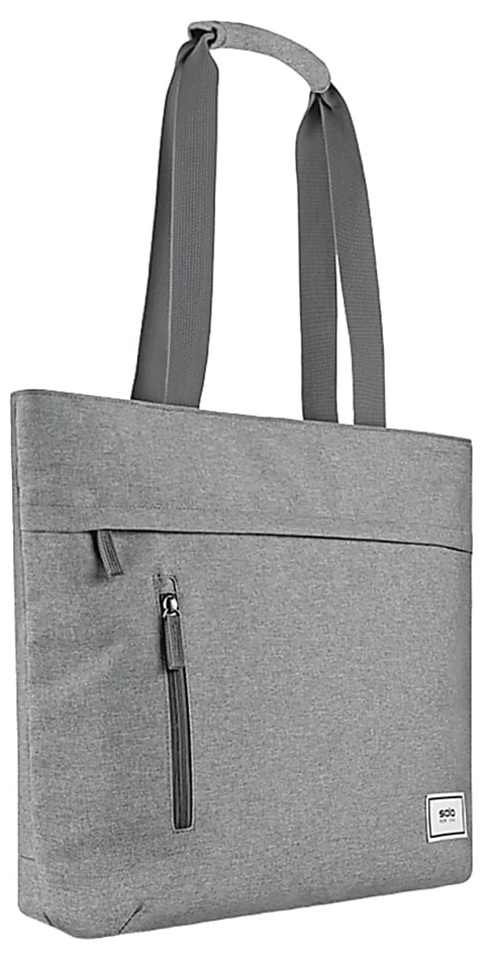 Solo New York Re:Store Tote With 15.6" Laptop Pocket, 60% Recycled, Gray