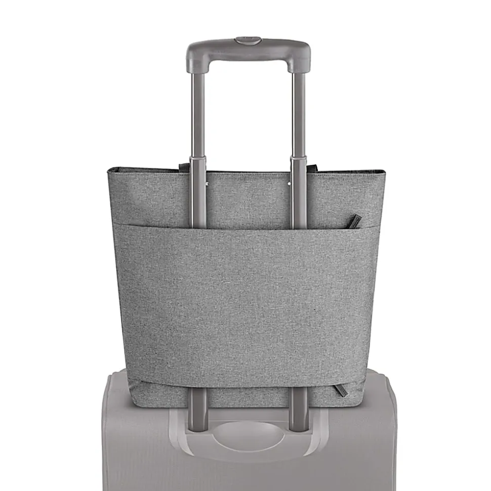 Solo New York Re:Store Tote With 15.6" Laptop Pocket, 60% Recycled, Gray