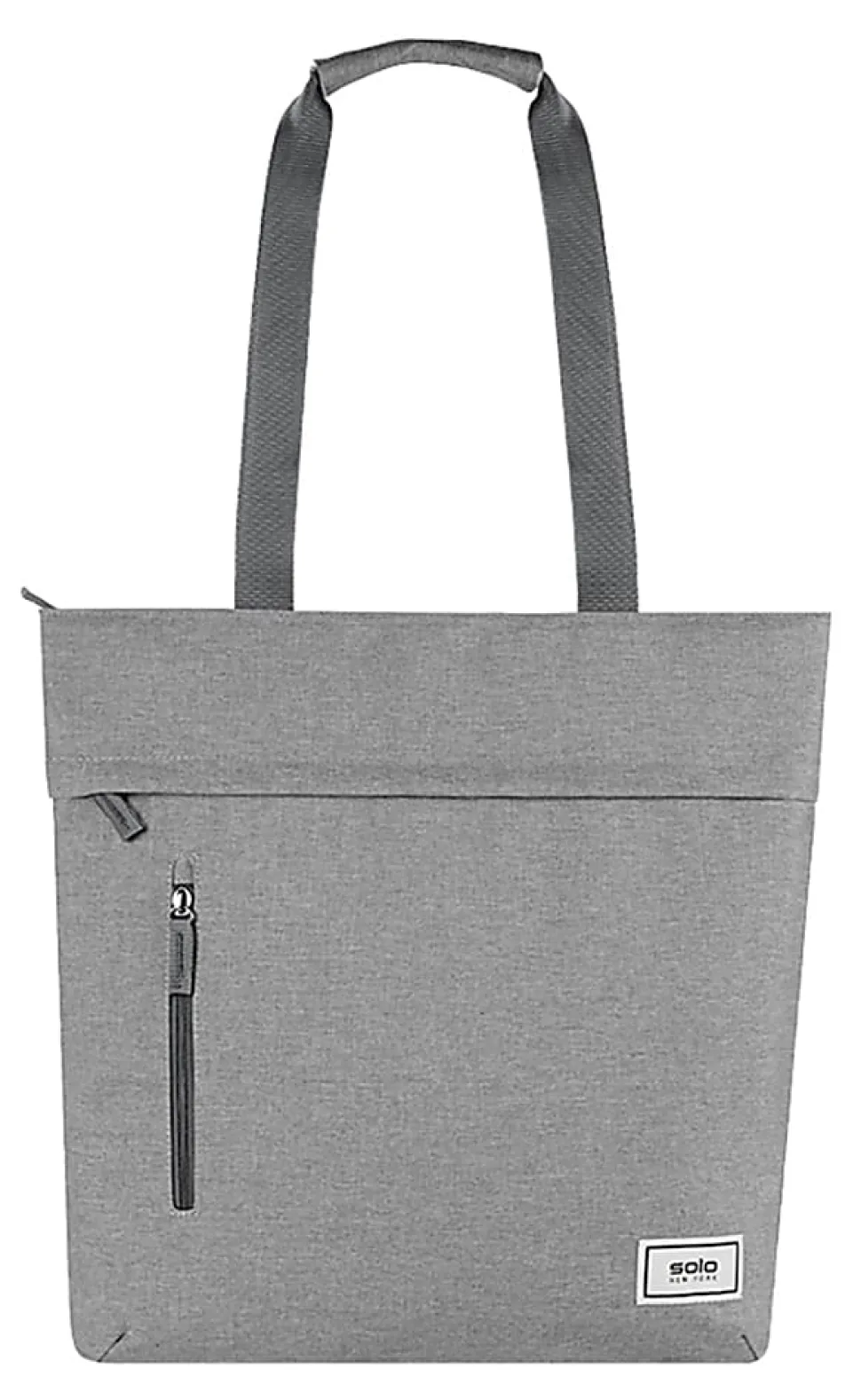Solo New York Re:Store Tote With 15.6" Laptop Pocket, 60% Recycled, Gray