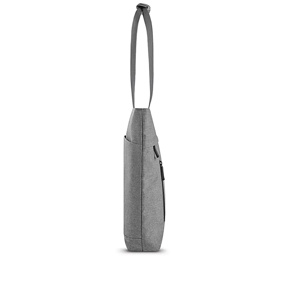 Solo New York Re:Store Tote With 15.6" Laptop Pocket, 60% Recycled, Gray