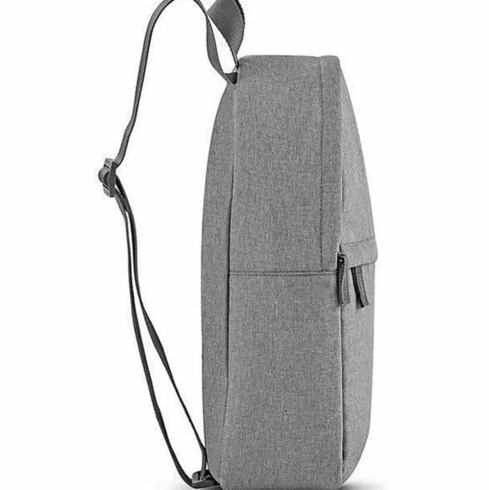 Solo New York Re:Vive Mini Backpack, 60% Recycled, Gray