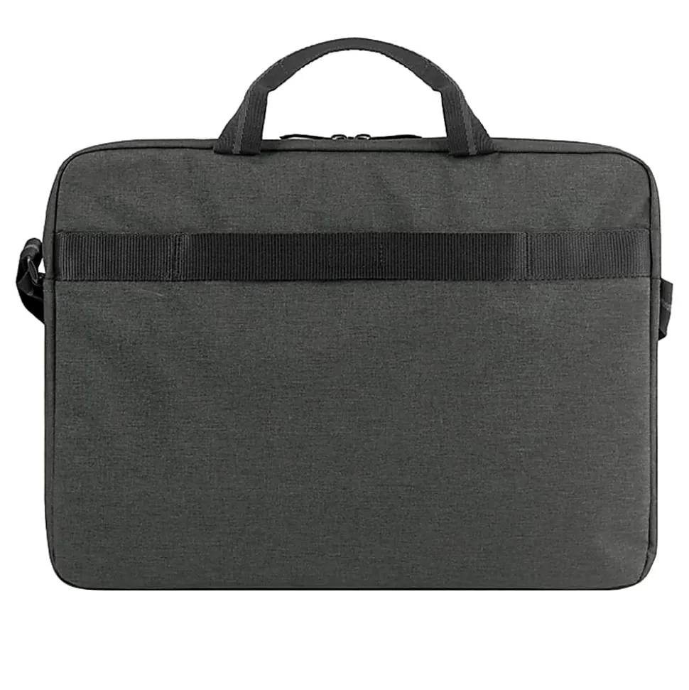 Solo New York Rivington Slim Briefcase With 15.6" Laptop Pocket, Gray