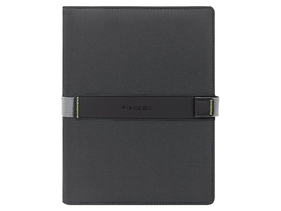 Solo New York Storm Universal Fit Tablet/eReader Booklet, 8.5" to 11", Black
