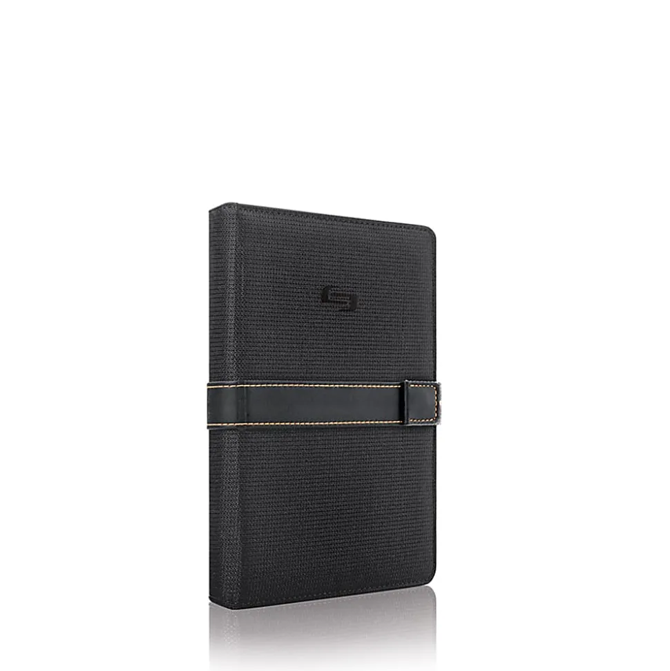 Solo New York Urban Universal Fit Tablet/eReader Booklet, Black/Orange