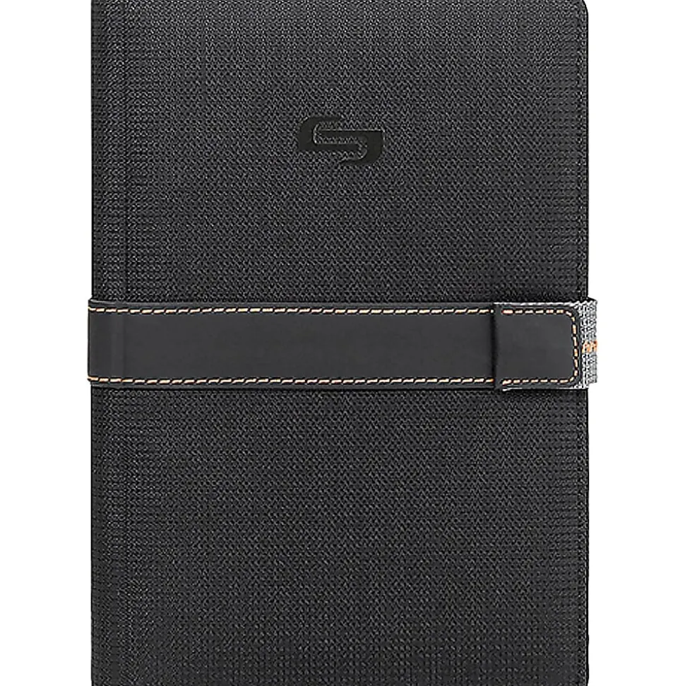 Solo New York Urban Universal Fit Tablet/eReader Booklet, Black/Orange