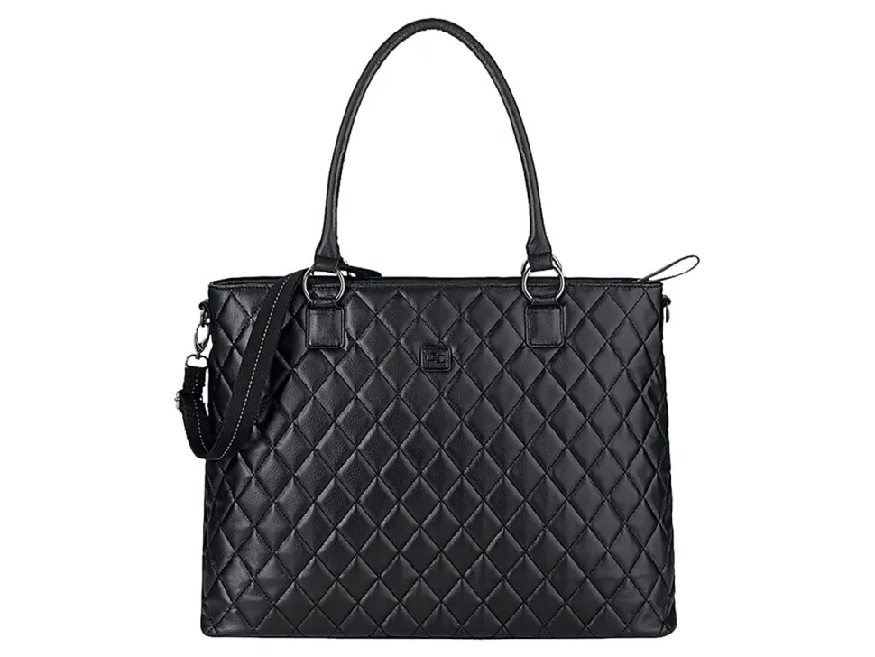 Solo New York Waldorf 15.6" Laptop Tote Bag, Black
