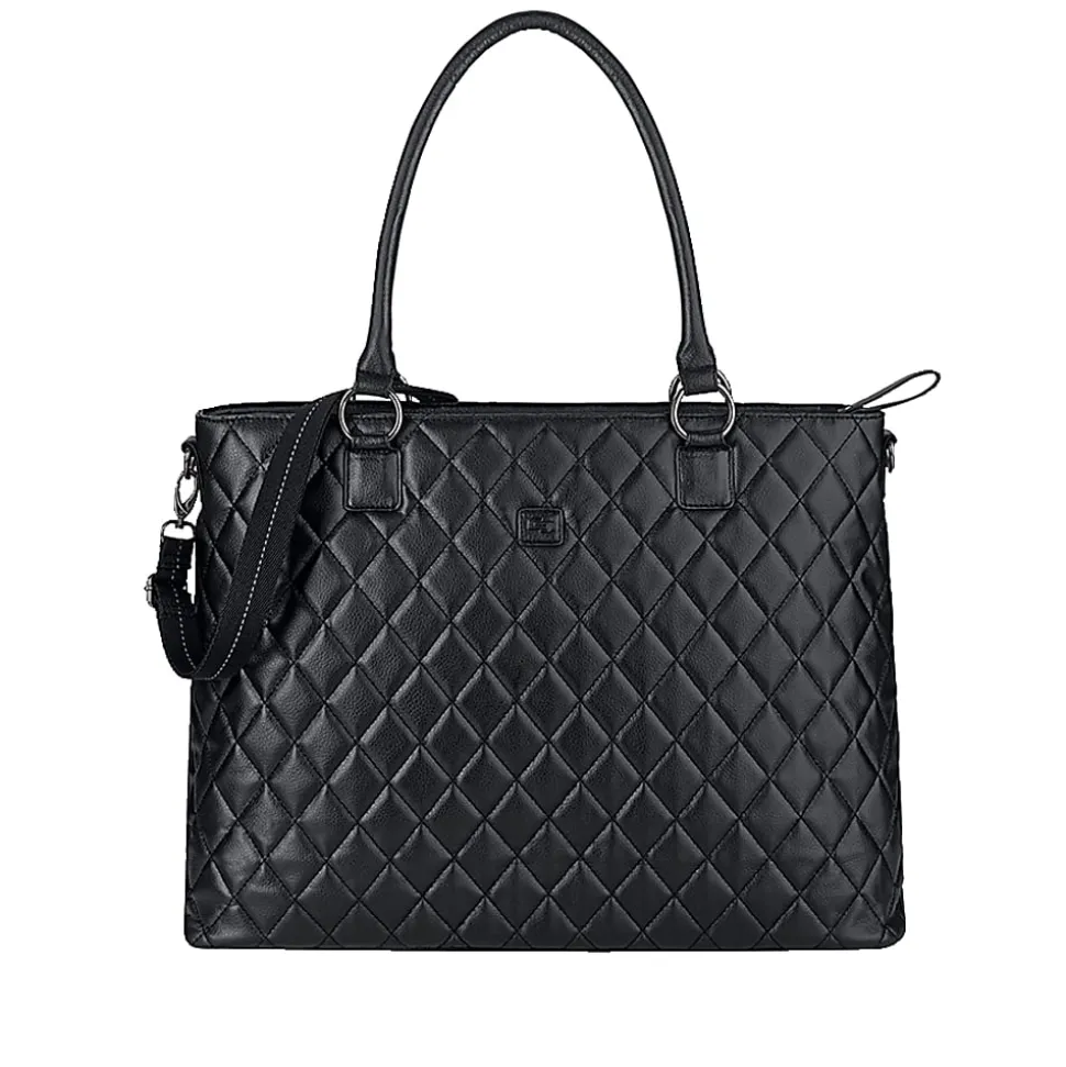 Solo New York Waldorf 15.6" Laptop Tote Bag, Black