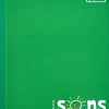 SONS System Journal-Style Notebooks, 9-3/4" x 7-1/2", 1 Subject, Primary Rule, 200 Sheets, Green,
