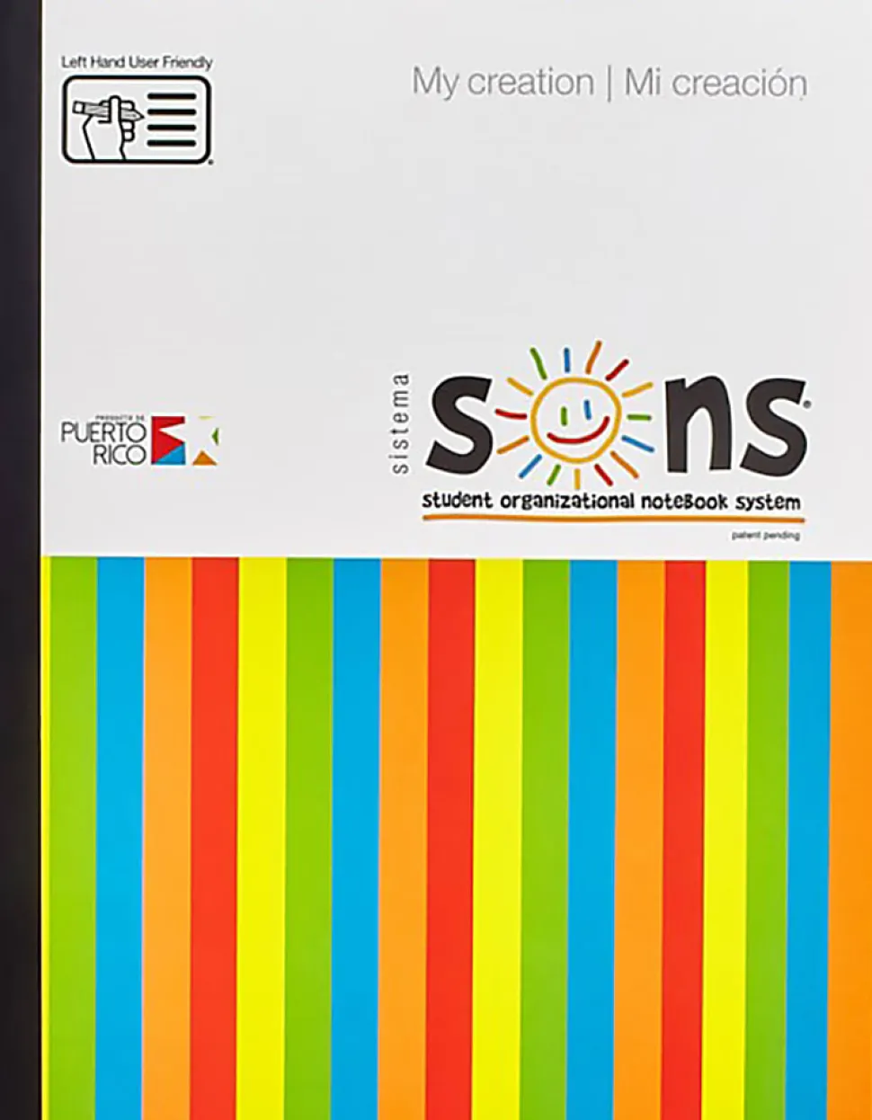 SONS System My Creation Notebooks, 9-3/4" x 7-1/2", 200 Sheets Per Notebook, Multicolor