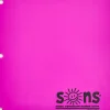 SONS System Pocket Folders, 9-1/2" x 12-1/2", Violet