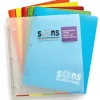 SONS System 3-Ring Binder, 1-1/2” Round, Multicolor