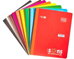 SONS System Third Notebooks, 9-3/4" x 7-1/2", 1 Subject, Primary Rule, 200 Sheets, Green