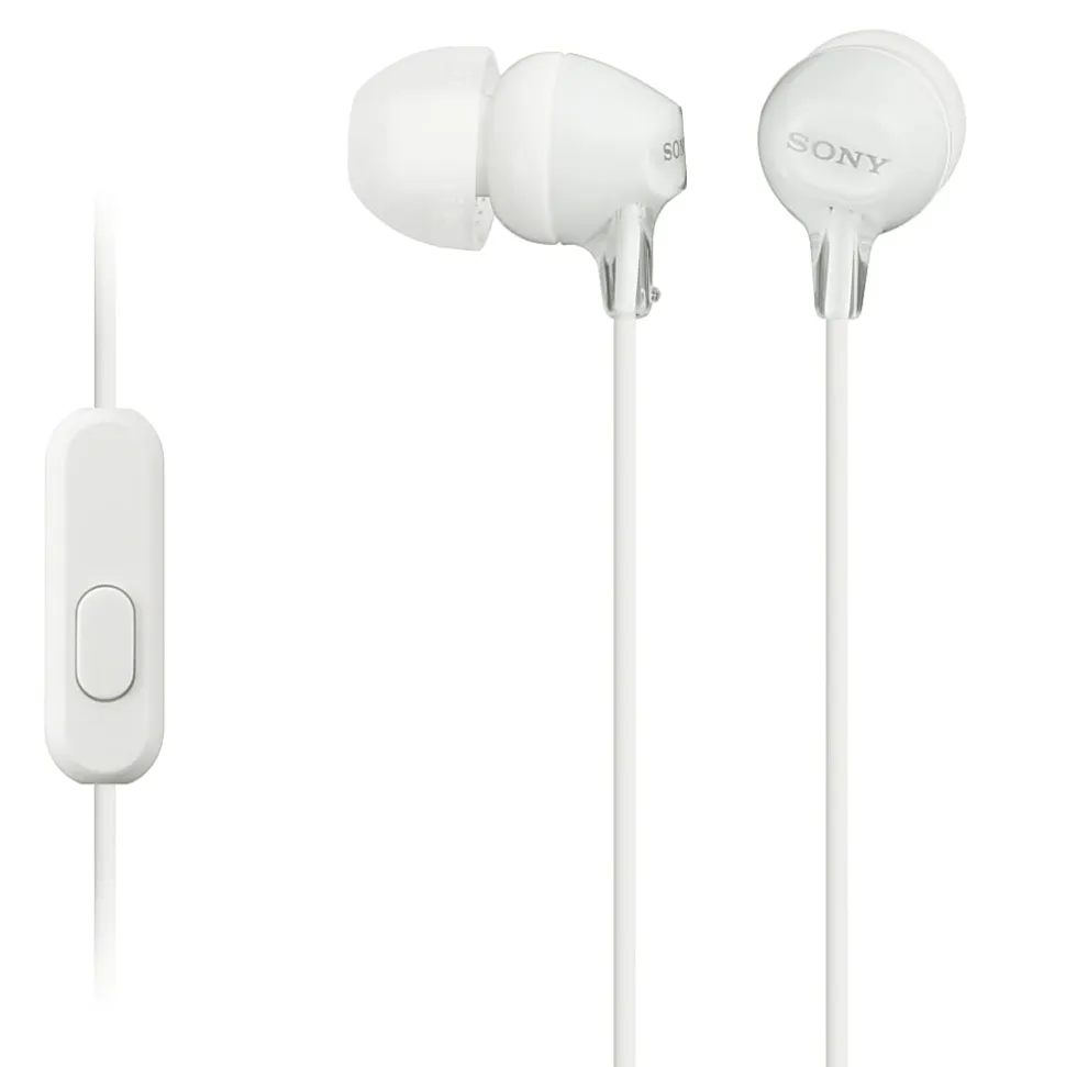 Sony Fashion Color EX Earbud Headset, White