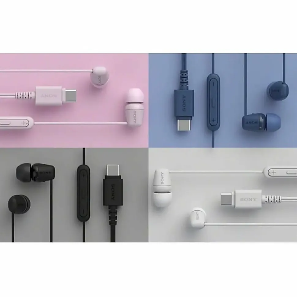 Sony IER-EX15C | USB-C Wired In-Ear Headphones, IEREX15CB