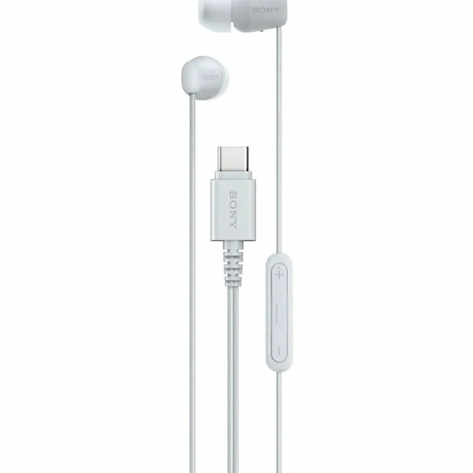 Sony IER-EX15C | USB-C Wired In-Ear Headphones, IEREX15CW