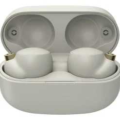 Sony® Industry-Leading Noise-Canceling Truly Wireless Earbuds, Silver, WF1000XM4/S