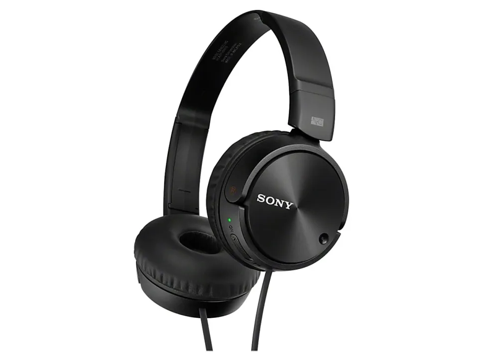 Sony Noise-Canceling Over-The-Head Headphones, Black