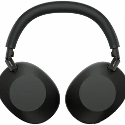 Sony WH-1000XM6 Wired/Wireless Noise Canceling Headphones, Stereo, Bluetooth/RF, Over-The-Head, Over-The-Ear, Binaural, Circumaural, Black