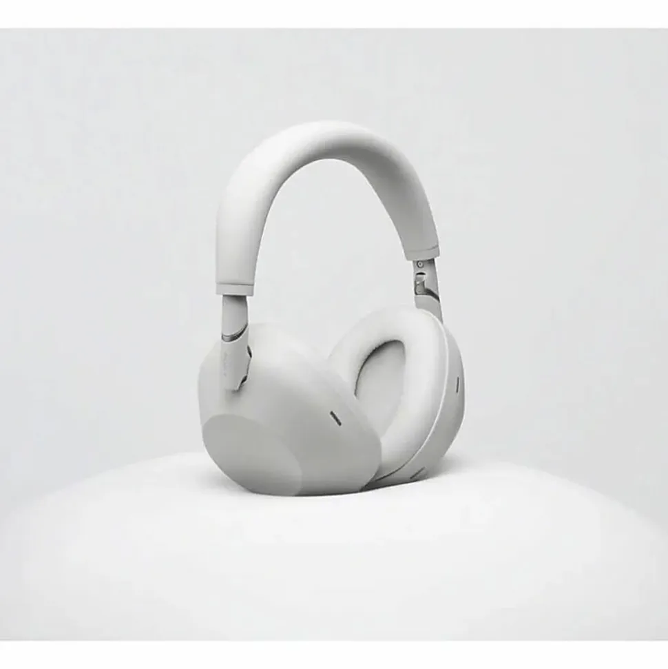 Sony WH-1000XM6Wired/Wireless Noise Canceling Headphones, Stereo, Bluetooth/RF, Over-The-Head, Over-The-Ear, Binaural, Circumaural, Platinum Silver