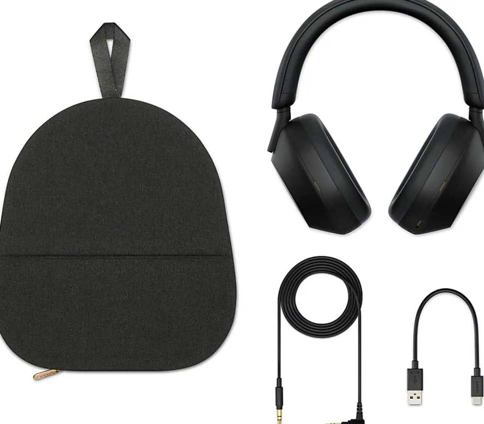 Sony® Wireless Industry-Leading Noise-Canceling Headphones, Black, WH1000XM5/B