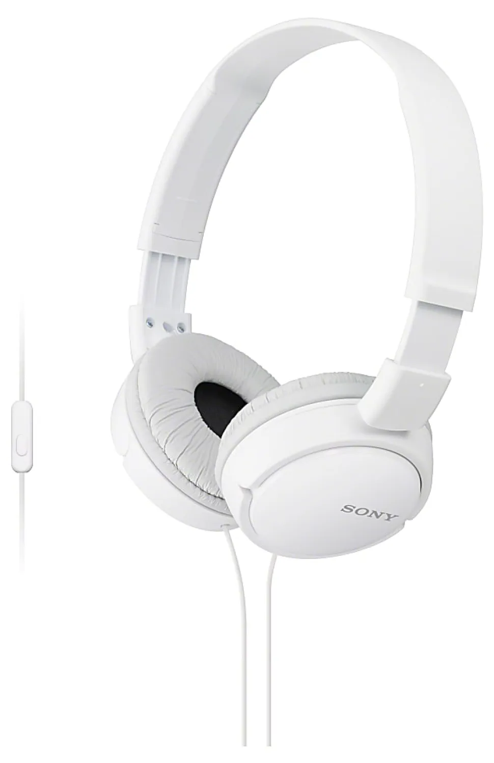 Sony® ZX On-Ear Monitor Headphones, White, MDRZX110AP/W
