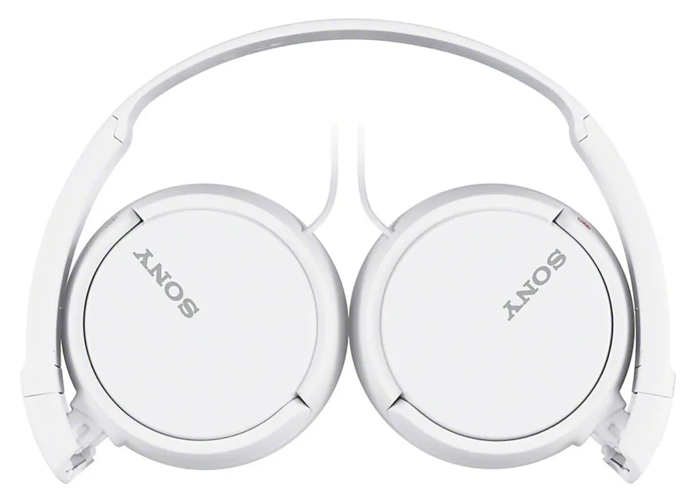 Sony® ZX On-Ear Monitor Headphones, White, MDRZX110AP/W