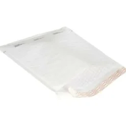 South Coast Paper White Self-Seal Bubble Mailers, #000, 4
