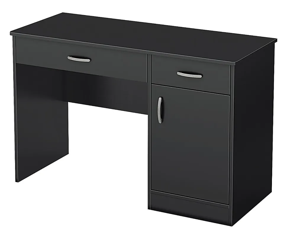 South Shore Axess 43-3/4" Computer Desk, Pure Black
