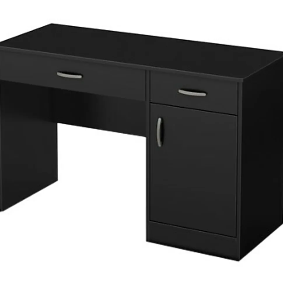 South Shore Axess 43-3/4" Computer Desk, Pure Black
