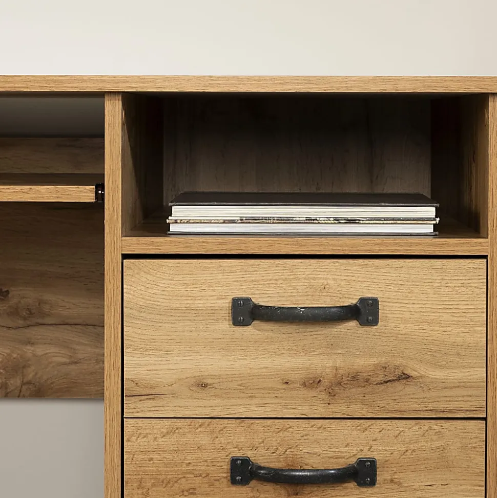 South Shore Tassio 45"W Computer Desk, Nordik Oak