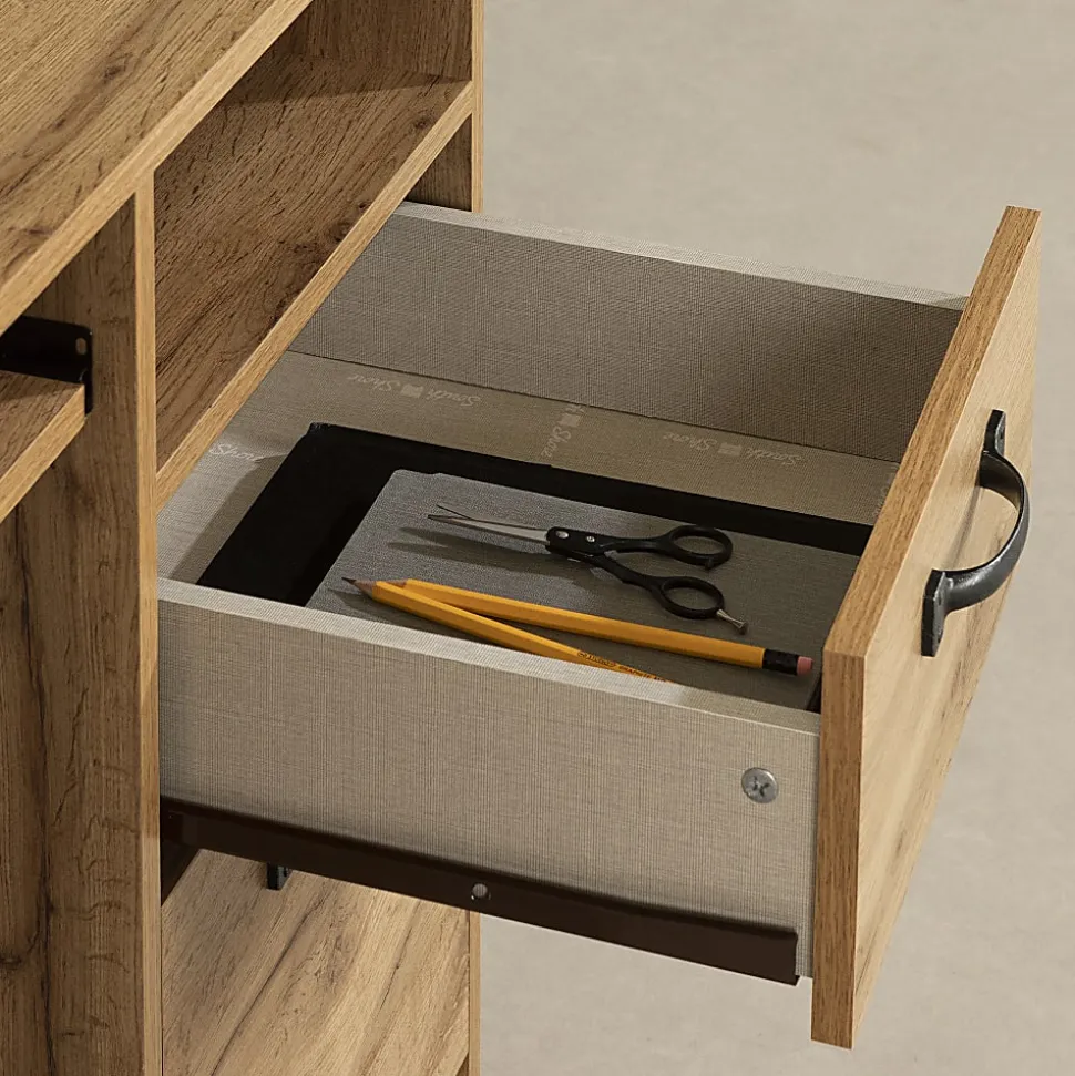 South Shore Tassio 45"W Computer Desk, Nordik Oak
