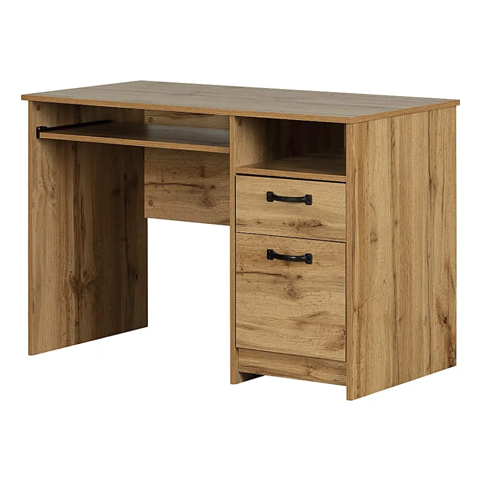 South Shore Tassio 45"W Computer Desk, Nordik Oak