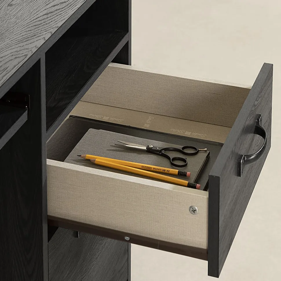 South Shore Tassio 45"W Computer Desk, Gray Oak