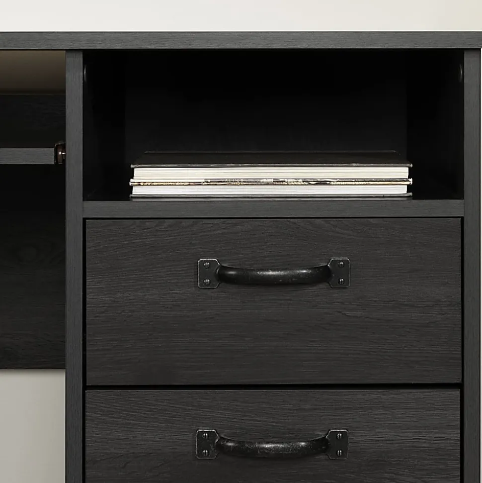 South Shore Tassio 45"W Computer Desk, Gray Oak