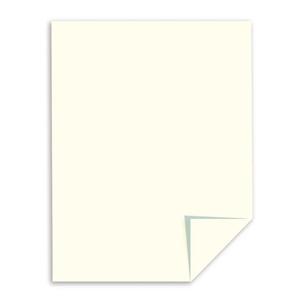 Southworth® 100% Cotton Résumé Paper, 8 1/2" x 11", 32 Lb, 100% Recycled, Ivory, Pack Of 100