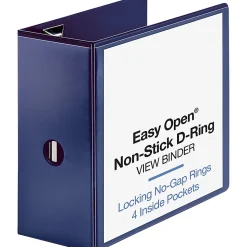 Sparco Easy-Open View 3-Ring Binder, 5