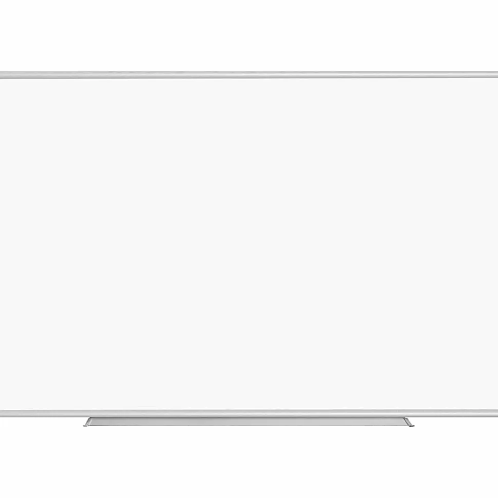Sparco Melamine Dry-Erase Whiteboard, 72" x 48", Aluminum Frame With Silver Finish