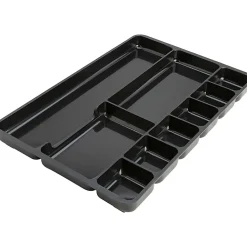 Sparco Plastic 9-Compartment Storage Organizer, 1 4/16